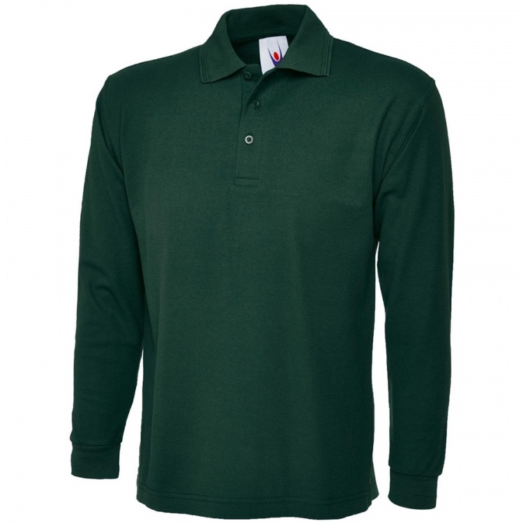 Uneek UC113 Long Sleeve Polo Shirt 220gsm